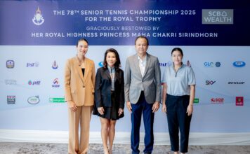 “ศุภานวิต” นายกสมาคมกีฬาเทนนิสสูงอายุไทย เปิดบ้านต้อนรับนักกีฬาประเภทบุคคลคู่ไทย-เทศ จัดทัพหวด “เทนนิสสูงอายุ” ครั้งที่ 78 ชิงถ้วยพระราชทานฯ พร้อมเตรียมจัดศึกใหญ่ส่งท้ายปี “Thailand Senior Master Championship 2025”
