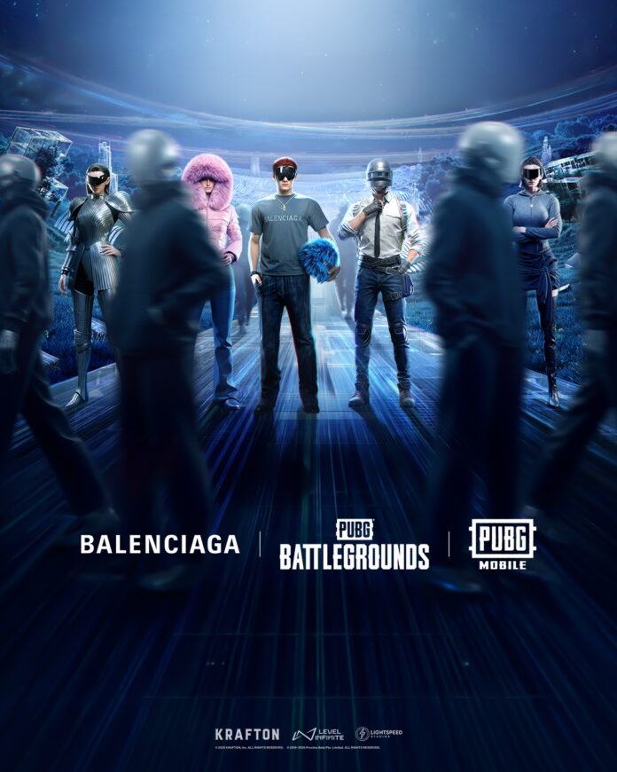 BALENCIAGA � PUBG COLLABORATION LOGO IMAGE 1