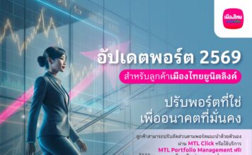 “เมืองไทยประกันชีวิต” ปรับพอร์ตแนะนำยูนิตลิงค์ ต้อนรับปีใหม่ 2569 เพื่อสร้างโอกาสรับผลตอบแทนให้ “เฮง” ตลอดปีม้า