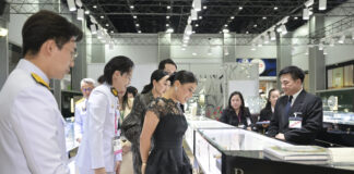 สมเด็จพระเจ้าลูกเธอ เจ้าฟ้าสิริวัณณวรี นารีรัตนราชกัญญา เสด็จเป็นองค์ประธานเปิดงาน “บางกอกเจมส์” ครั้งที่ 73 งานแสดงสินค้าอัญมณีและเครื่องประดับระดับโลก จัดโดยกระทรวงพาณิชย์