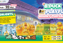 โรบินสันไลฟ์สไตล์ ร่วมฉลอง 20 ปี ของ B.Duck 20th Playful Bouncy Playlandชวนผจญภัยในดินแดนเด้งดึ๋งกับเจ้าเป็ดเหลืองระหว่างวันที่ 21 ก.พ. 69 – 20 มี.ค. 69 ที่โรบินสันไลฟ์สไตล์ ราชพฤกษ์