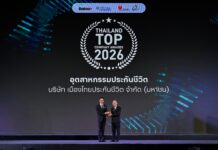 เมืองไทยประกันชีวิต คว้ารางวัล THAILAND TOP COMPANY AWARDS 2026 ประเภทอุตสาหกรรมประกันชีวิต ต่อเนื่องปีที่ 8 ตอกย้ำความเป็นผู้นำองค์กรคุณภาพที่เติบโตอย่างมั่นคงและยั่งยืน