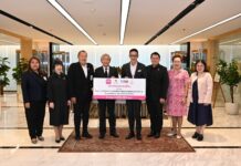 เมืองไทยประกันชีวิต สนับสนุนโครงการปรับปรุงอาคารและจัดซื้อเครื่องมือแพทย์เพื่อผู้ป่วยมะเร็งเต้านม จำนวน 3,000,000 บาท แก่ศูนย์สิริกิติ์บรมราชินีนาถ เพื่อโรคมะเร็งเต้านม