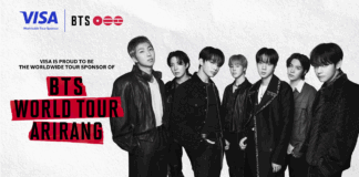 วีซ่าผนึกกำลัง K‑pop ระดับโลก “BTS” ร่วมเป็นผู้สนับสนุนทัวร์คอนเสิร์ต “BTS WORLD TOUR ‘ARIRANG’ 82 รอบ 23 ประเทศ