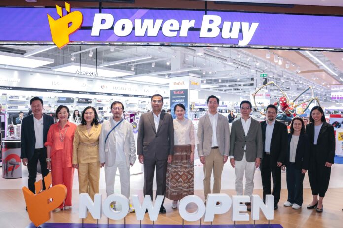 คณะผู้บริหารร่วมเปิดร้านเพาเวอร์บาย เซ็นทรัล นอร์ทวิลล์”