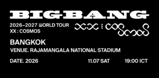 BIGBANG 2026-2027 WORLD TOUR < XX : COSMOS >ตำนาน K-POP! BIGBANG ปักหมุดราชมังคลาฯ จัดเวิลด์ทัวร์ฉลองครบรอบ 20 ปี ที่ กรุงเทพฯ