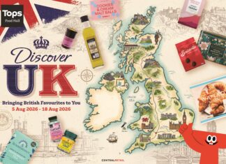 ท็อปส์ เสิร์ฟแคมเปญ “Discover UK: Bringing British Favourites to You”ขนทัพของอร่อยและไอเท็มฮิตจากสหราชอาณาจักร ส่งตรงถึงมือตั้งแต่วันนี้ – 18 สิงหาคมนี้