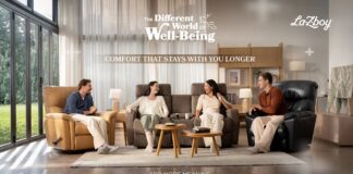 La-Z-Boy Asia เปิดตัวแคมเปญ “Well-Being Plus” เติมเต็มความสบายในทุกช่วงเวลาของชีวิตที่บ้าน